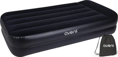 Produktbild von AVENLI Luftmatratze selbstaufblasend 1 Person 195x96x46cm mit Elektropumpe Twin-Size