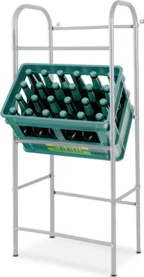 Immagine prodotto di Supporto per casse di bottiglie grigio razzo per 3 casse