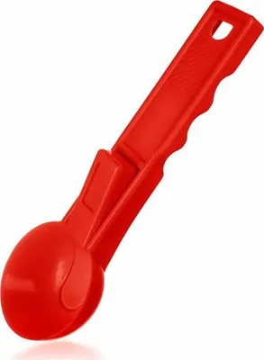 Produktbild von Bankett-Löffel Für Eiscreme KULINARISCH 18 x 5,5 cm, red