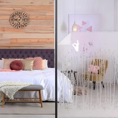 Productafbeelding van Bamboe Raamfolie voor Privacy en Decoratie