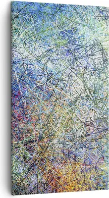 Produktbild von Bild auf Leinwand - Leinwandbild - Abstraktion modern - 45x80cm - Wand Bild - Wanddeko - Wandbilder - Leinwanddruck - Bilder - Kunstdruck - Wanddekoration - Leinwand bilder - Wandkunst - PA45x80-3668