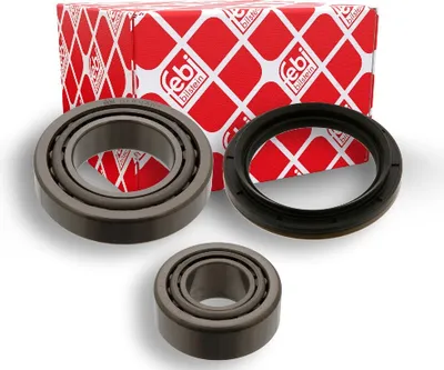 Produktbild von FEBI BILSTEIN Radlagersatz Vorne Links Vorne Rechts passend für MERCEDES-BENZ T1 Kasten (602) Kegelrollenlager 52mm 08146