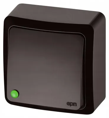 Image de Interrupteur simple Classique Elektro-Plast nuances de bronze 3712-05