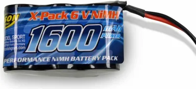 Produktbild von Carson Hump Pack Empfänger Akku 6V/1600 mAh mit JR Stecker