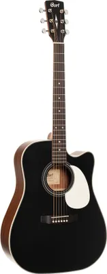 Produktbild von Cort MR500F-CED Black Satin Dreadnought Elektro-Akustikgitarren