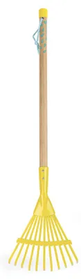 Produktbild von Janod Happy Garden - Kinder-Laubrechen - Gartenspielzeug
