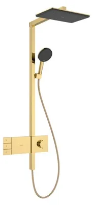 Zdjęcie produktu dla System prysznicowy hansgrohe Raindance Alive Q 210/340 2-jet EcoSmart z ShowerSelect Comfort, 24591990