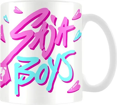 Obrázok produktu pre K-Pop Demon Hunters - hrnček na kávu, Saja Boys PM12824 (jedna veľkosť) (biely)