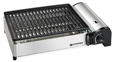 Productafbeelding van Mini draagbare barbecue met afdekking, 1900W - Kemper - 104997 -