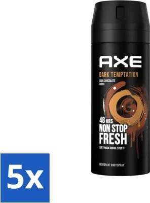 Produktbild von Axe Deodorant Body Spray Dark Temptation 150 ml - Vorteilspack - 5 Stücke