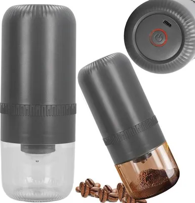 Obrázok produktu pre Mlynček na zrnkovú kávu, orechy, bylinky, silné elektrické espresso USB