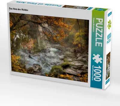 Produktbild von CALVENDO Puzzle Das Herz des Waldes | 1000 Teile Lege-Größe 64x48cm Foto-Puzzle für glückliche Stunden