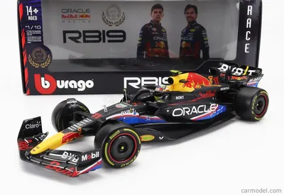 Productafbeelding van Oracle Red Bull Racing RB19, nummer 11 (S. Perez), 2023 – schaal 1:18 – Bburago