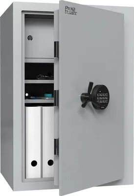 Produktbild von Profirst Wertschutzschrank EN1 Fortress 80 Elektronikschloss lichtgrau