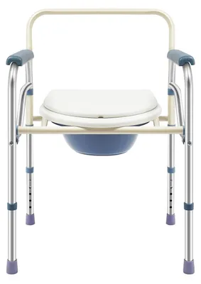 Produktbild von Verstellbarer Toilettenstuhl und Duschstuhl für Menschen mit Behinderung