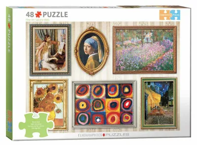 Obrázek produktu pro Eurographics Puzzle Umělecká galerie, 48 dílků, 36 x 26 cm, 6748-6124