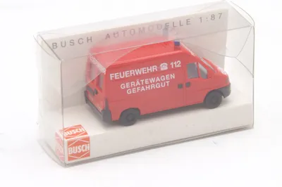 Produktbild von Busch 47303 Fiat Ducato Feuerwehr 1:87 in