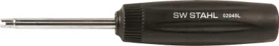 Imagen del producto de Destornillador de acero SW, inserto para válvula de neumático, modelo 02045L, dimensiones: 63 mm, 120 mm, 230 mm, 20 mm, peso: 0,04 kg, 57 g