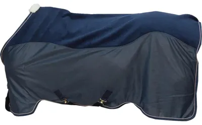 Obrázek produktu pro Kentucky Horsewear Abschwitzdecke Fleece Mesh Cooler Combo Navy 160