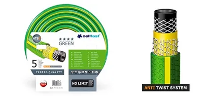 Produktbild von Cellfast Grüner Gartenschlauch Ats2 Größe: 1/2" Länge: 50M