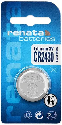 Produktbild von Renata 2430 Lithium Knopfzelle