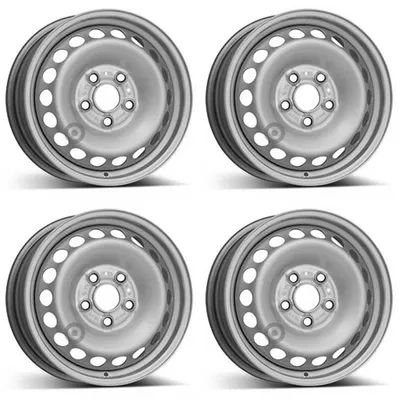 Image de 4 jantes en acier Alcar, 6,5Jx16 pouces, déport 60, fixation 5x120, pour Volkswagen Crafter (lot de 4)