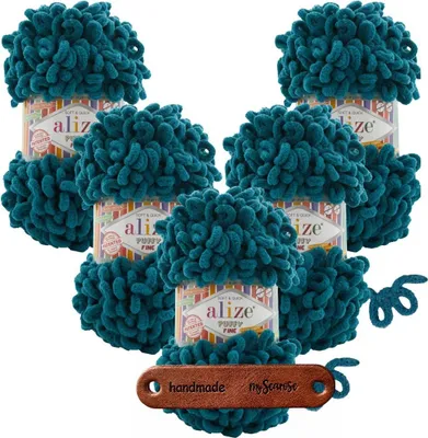 Produktbild von 5 x ALIZE Puffy Fine 330 mit Label