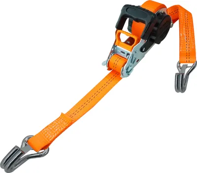 Produktbild von Automatik Spanngurt, 5m x 35mm, 2.000daN, Sicherheits-Doppelspitzhaken von PETEX