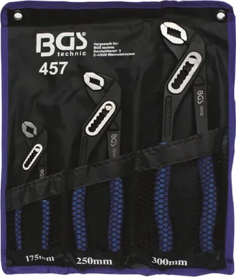 Immagine prodotto di BGS Set di pinze per pompe dell'acqua 3 pezzi - 457