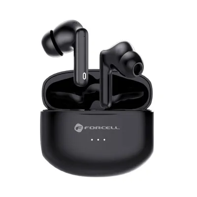 Produktbild von FORCELL F-AUDIO drahtloser / bluetoothfähiger Stereo-Kopfhörer TWS CLEAR Sound schwarz