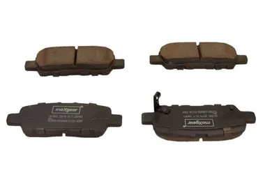 Produktbild von MAXGEAR Bremsbeläge Satz Hinten Bremsklötze für NISSAN JUKE (F15) 19-3381
