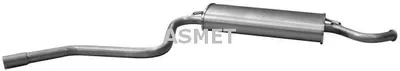 Produktbild von ASMET 16.019 Endschalldämpfer für FIAT CINQUECENTO (170) Auspuff