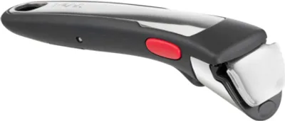 Produktbild von TEFAL Abnehmbarer Griff in Schwarz und Chrom