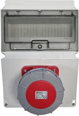 Produktbild von IP65 Stromverteiler Wandverteiler Steckdosen verdrahtet Modulen Anzahl -10 CEE 1x63A