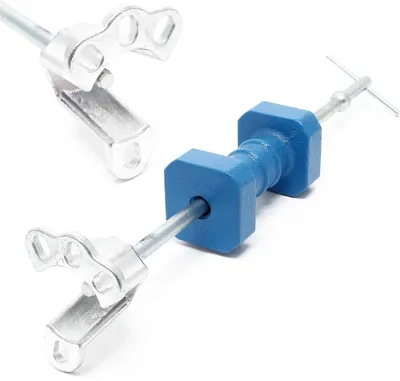 Produktbild von Wiltec Abzieher für Radlager und Radnaben mit Gleithammer, für 4-/5-Loch Radnabe, für Ø100-115 mm Radlager und Radbolzen bis M12