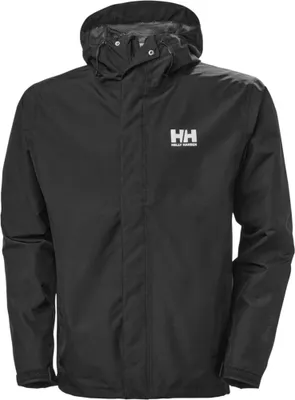 Produktbild von Helly Hansen Helly Hansen Herren Seven J Regenmantel, Größe L, Schwarz