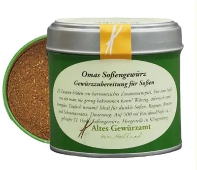 Produktbild von Altes Gewürzamt Omas Soßengewürz 80g