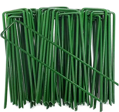 Image de Piquets en forme de U pour la fixation de projets de jardinage