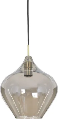 Produktbild von Light & Living - Hängeleuchte Rakel - Bronze - Ø27cm Hängelampe - Esstischlampe - Wohnzimmerlampe - Schlafzimmerlampe - Wohnzimmer