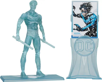 Produktbild von McFarlane Toys - DC Multiverse Nightwing (Titans) (Frostbite Edition) (Gold Label) 18 cm