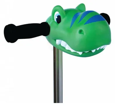 Produktbild von Scootaheadz Danny Dino, Lenkerdekoration, Grün, PVC