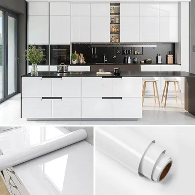 Produktbild von Dekorative Wandfolie für Küche und Möbel - Selbstklebend und Hitzebeständig