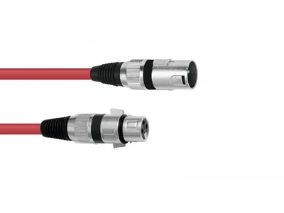 Produktbild von OMNITRONIC XLR Kabel 3pol 3m rt