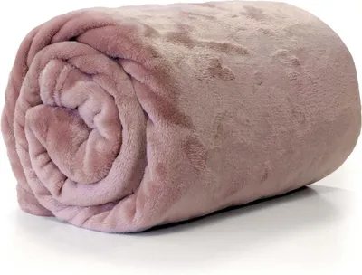 Produktbild von Kuscheldecke, Wohndecke ENZO 130x180cm oud roze altrosa LEMETEX