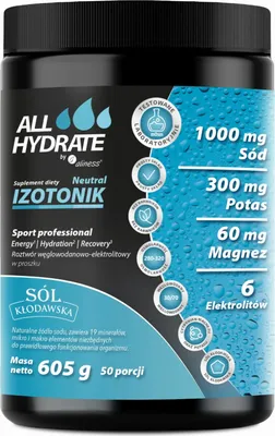 Obrázek produktu pro ALLHydrate - Isotonic Neutral 605g