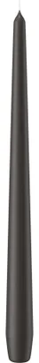 Produktbild von Spitzkerzen Grau 300 x Ø 25 mm, 12 Stück