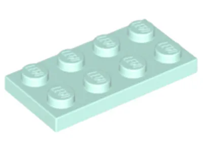 Immagine prodotto di Lego® 10 pezzi 3020 Piastre Piastre 2x4 Parte Basic 10 Acqua chiara