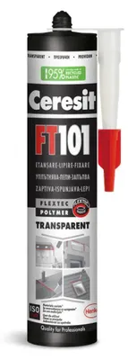 Obrázok produktu pre Tesniace Lepidlo Priehľadné Ceresit Ft 101