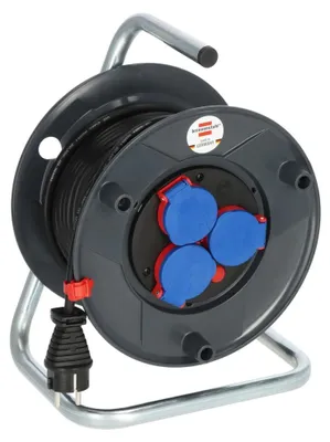 Produktbild von Brennenstuhl AK 240, IP44, Industrie/Baustellen-Kabeltrommel, 20m, 1 Stk.