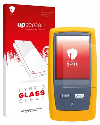 Produktbild von upscreen Schutzglas für Fluke DSX8000 Schutzfolie Panzer Folie Glas Display Schutz klar